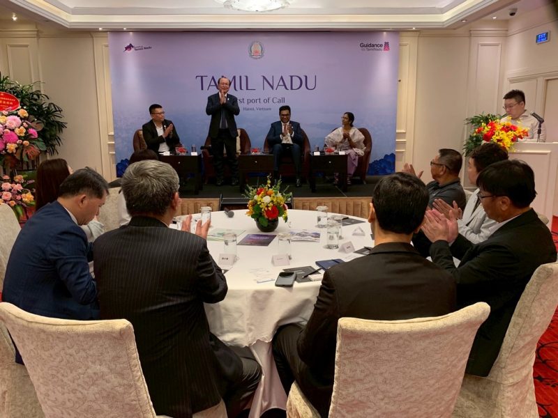 印度泰米爾納德邦工業廳率團拜訪越南，舉辦圓桌論壇與交流餐會