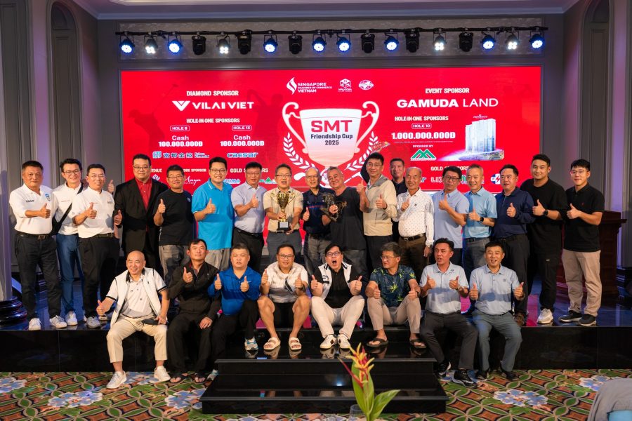 2025新馬台慈善友誼盃高爾夫球賽晚宴，台灣隊 Team Taiwan 大合影