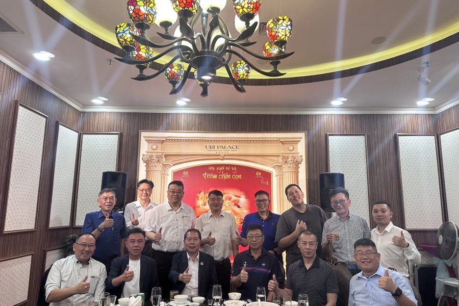 僑務委員蔡文瑞拜會北寧商會並進行午宴交流