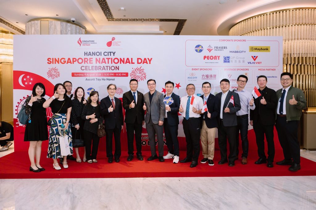北寧台商會參與新加坡商會舉辦的2026新加坡國慶晚會